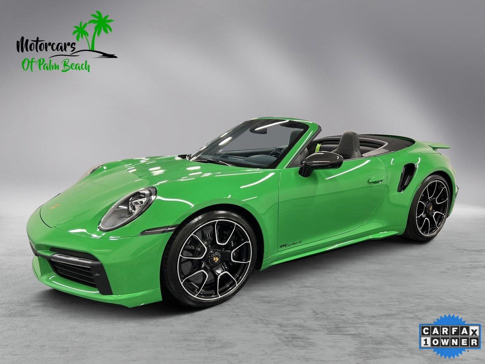 Used 2021 Porsche 911 Turbo S For Sale (Sold) Gem of Palm Beach Stock MS263352